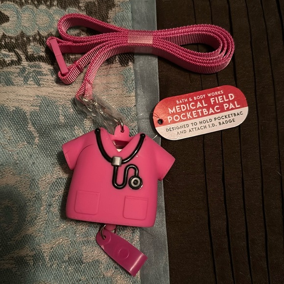Medical pocketbac. Badge reel and sanitizer holder - Picture 1 of 2